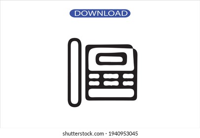 Telefonsymbol oder Logo in hoher Auflösung 