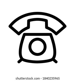 phone icon or logo isolated sign symbol vector illustration - high quality black style vector icons
