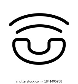 phone icon or logo isolated sign symbol vector illustration - high quality black style vector icons
