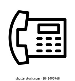 phone icon or logo isolated sign symbol vector illustration - high quality black style vector icons
