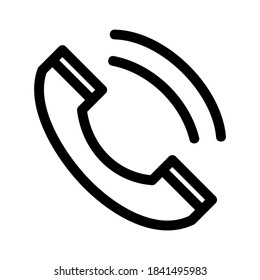 phone icon or logo isolated sign symbol vector illustration - high quality black style vector icons
