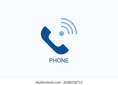 Phone Icon Or Logo Isolated Vector Illustration