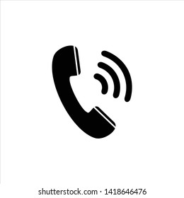 Phone icon logo template vector