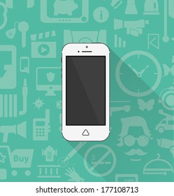 Phone icon minimal style