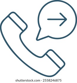 Phone icon modern design and vector style illustration