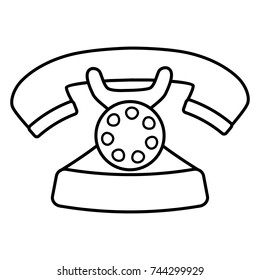 Phone icon, old phone