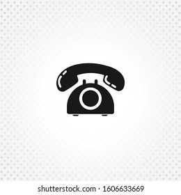 phone icon on white background