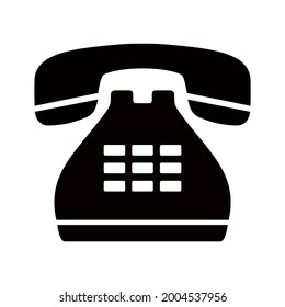 phone icon on white background