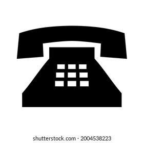 phone icon on white background
