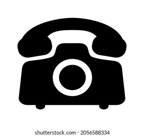 phone icon on white background