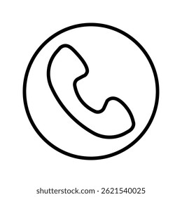 Phone  icon on white background