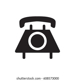 phone icon on the white background
