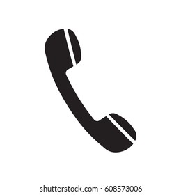 phone icon on the white background
