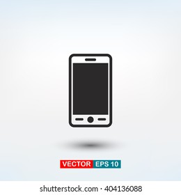 Phone icon. One of set web icons