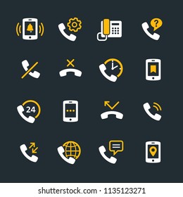 Phone Icon set