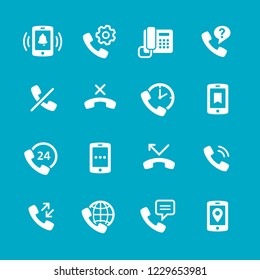 Phone Icon set
