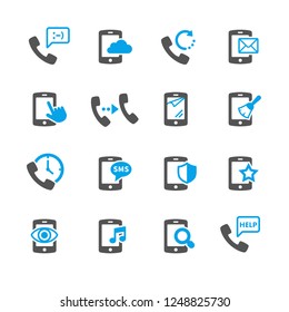 Phone Icon set