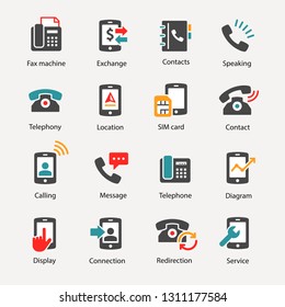 Phone Icon set