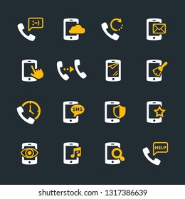 Phone Icon set