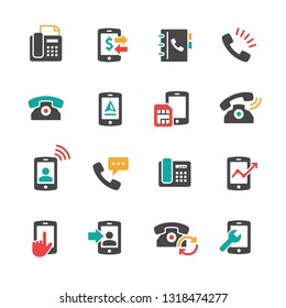 Phone Icon set