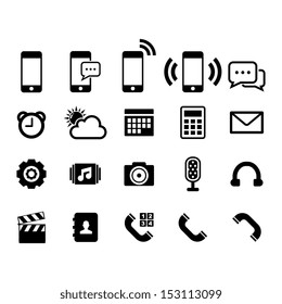 Phone Icon set