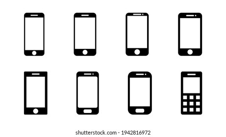 Phone icon set. Call icon vector. telephone symbol