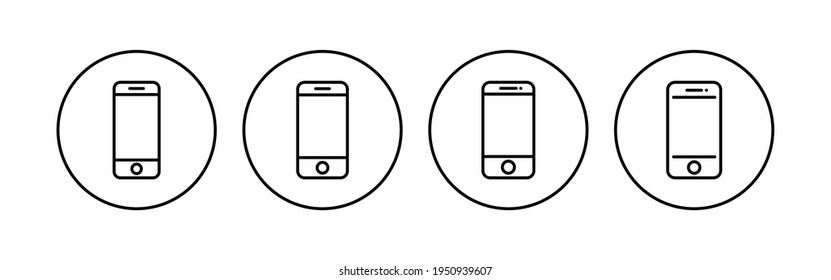 Phone icon set. Call icon vector. telephone symbol