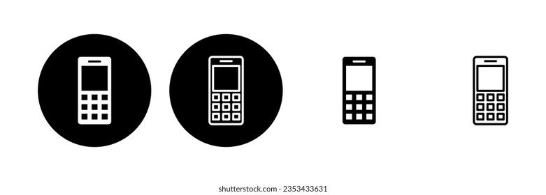 Phone icon set. Call icon vector. telephone symbol