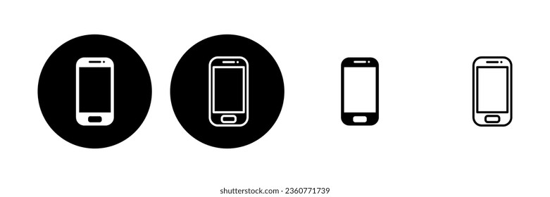 Phone icon set. Call icon vector. telephone symbol