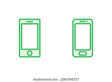 Juego de iconos de teléfono. Vector de icono de llamada. símbolo de teléfono
