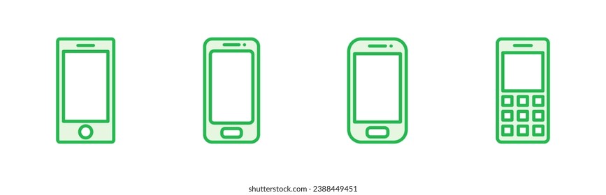 Phone icon set. Call icon vector. telephone symbol