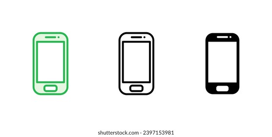 Phone icon set. Call icon vector. telephone symbol