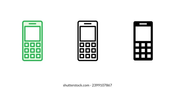 Phone icon set. Call icon vector. telephone symbol