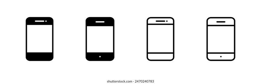 Phone icon set. Call icon vector. telephone symbol