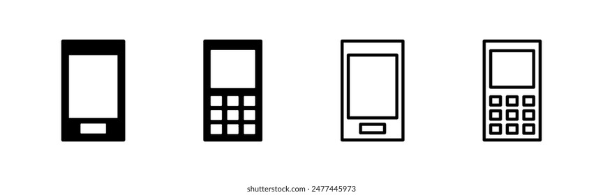 Phone icon set. Call icon vector. telephone symbol