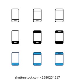 Phone icon set. Call icon vector. telephone symbol