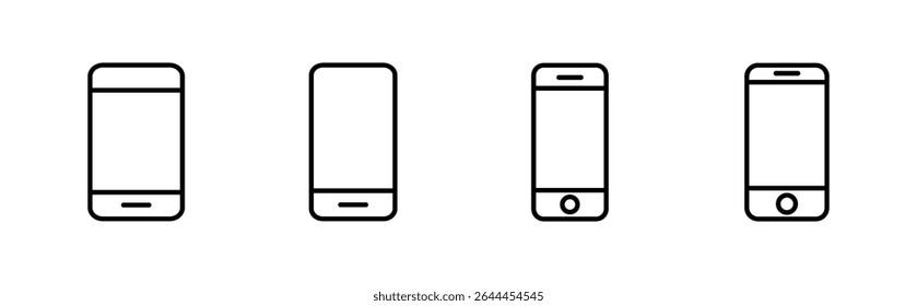 Phone icon set. Call icon vector. telephone symbol
