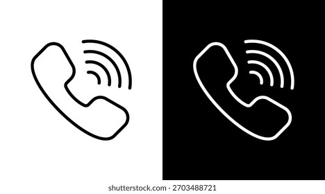 Telefon mit Symbolsatz