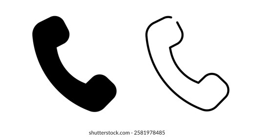 Phone icon set. Phone icons
