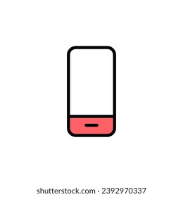 Icono del teléfono. Signo y símbolo de llamada. símbolo de teléfono