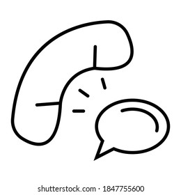 Phone icon set. Telephone symbol. Contact us. Vector illustration