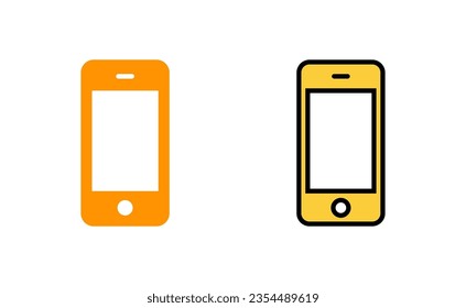 Icono de teléfono establecido para la aplicación web y móvil. Signo y símbolo de llamada. símbolo de teléfono