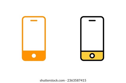 Icono de teléfono establecido para la aplicación web y móvil. Signo y símbolo de llamada. símbolo de teléfono
