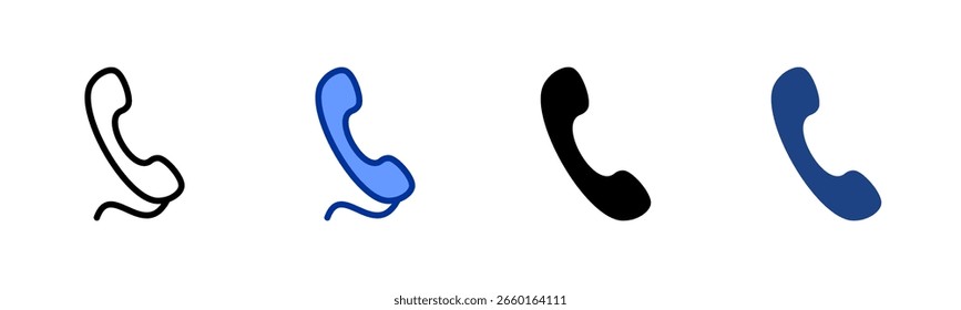 Phone icon sheet multiple style collection