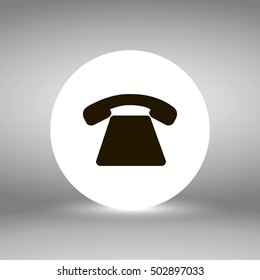 phone icon. phone sign