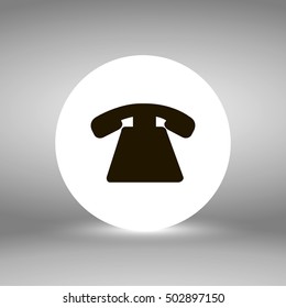 phone icon. phone sign