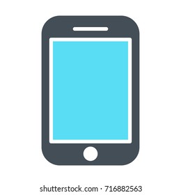 Phone icon. Silhouette design. Vector symbol.