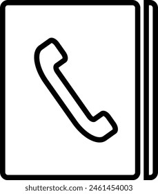 phone icon simple design eps 10.