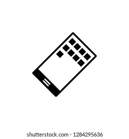 phone icon. Simple glyph vector of universal set icons for UI and UX, website or mobile application