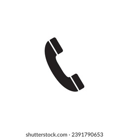 Phone icon. Simple style phone poster background symbol. Phone brand logo design element. Phone t-shirt printing. Vector for sticker.